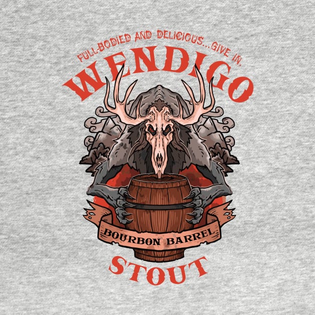 Wendigo Bourbon Barrel Stout by JonathanDodd_Draws